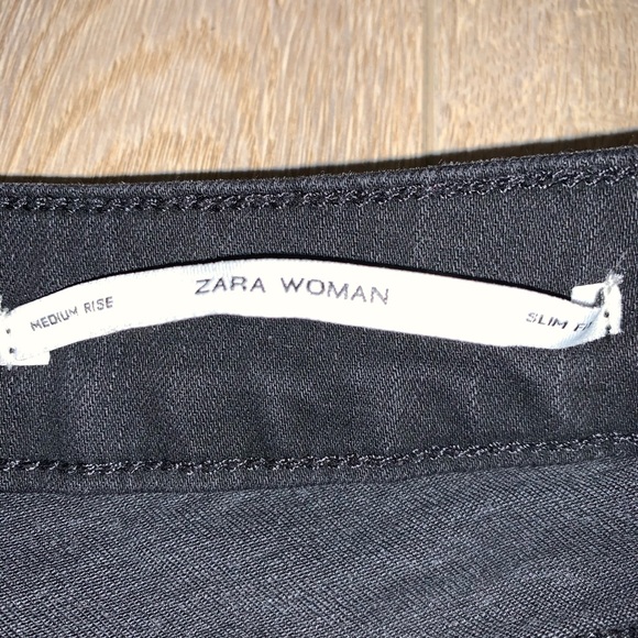 Dark grey Zara skinny jeans - Picture 1 of 6